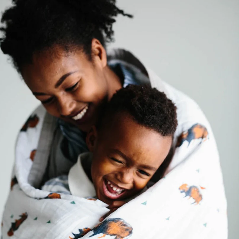 Cotton Muslin Quilted Throw - Bison - Image 6