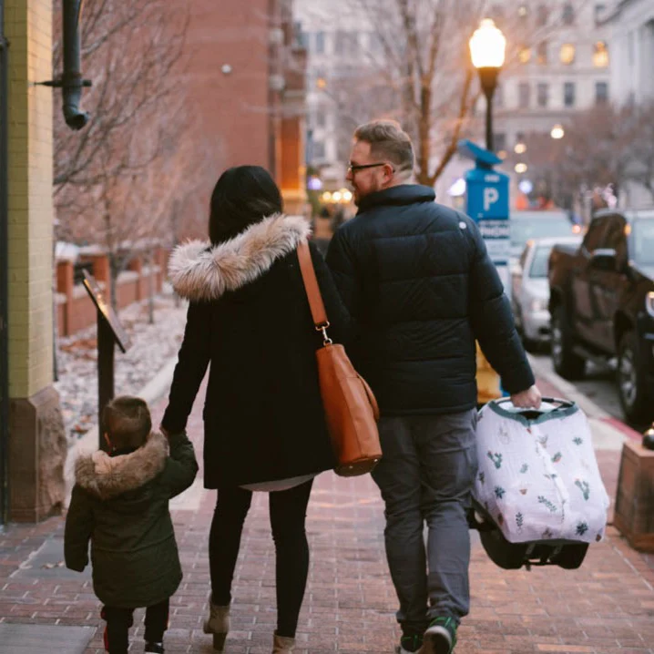 Cotton Muslin Car Seat Canopy - Prickle Pots - Image 3