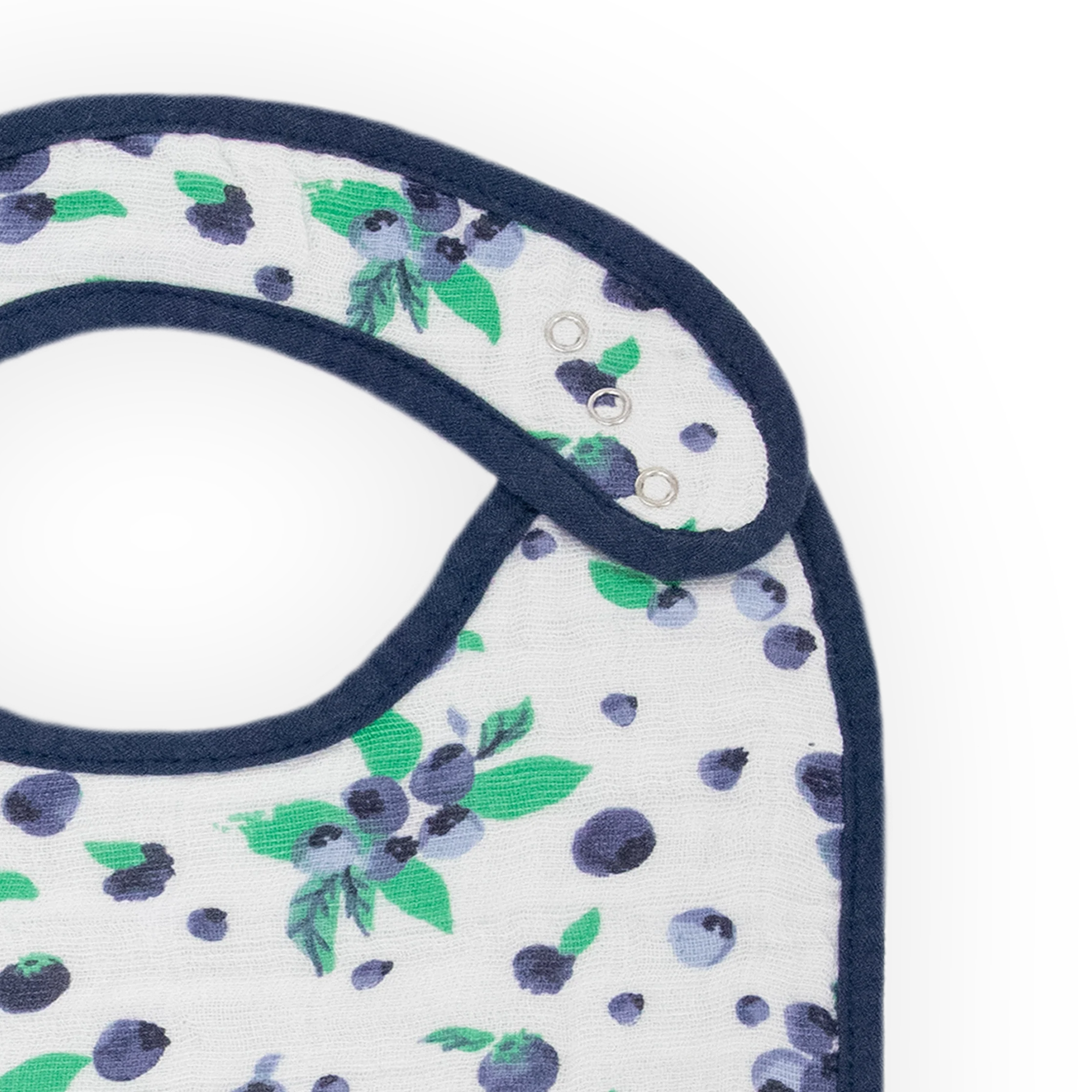 Cotton Muslin Classic Bib 3 pack - Berry Lemonade - Image 7