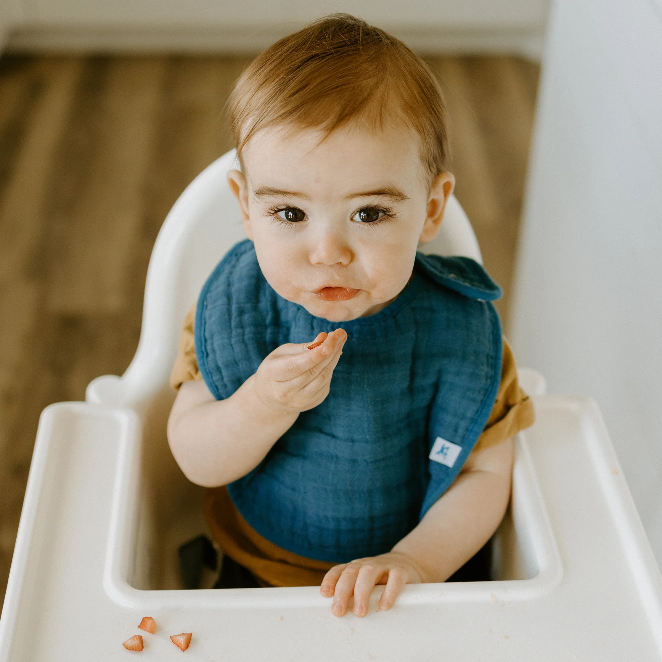 Cotton Muslin Classic Bib 3 Pack - Dino Friends 2 - Image 10