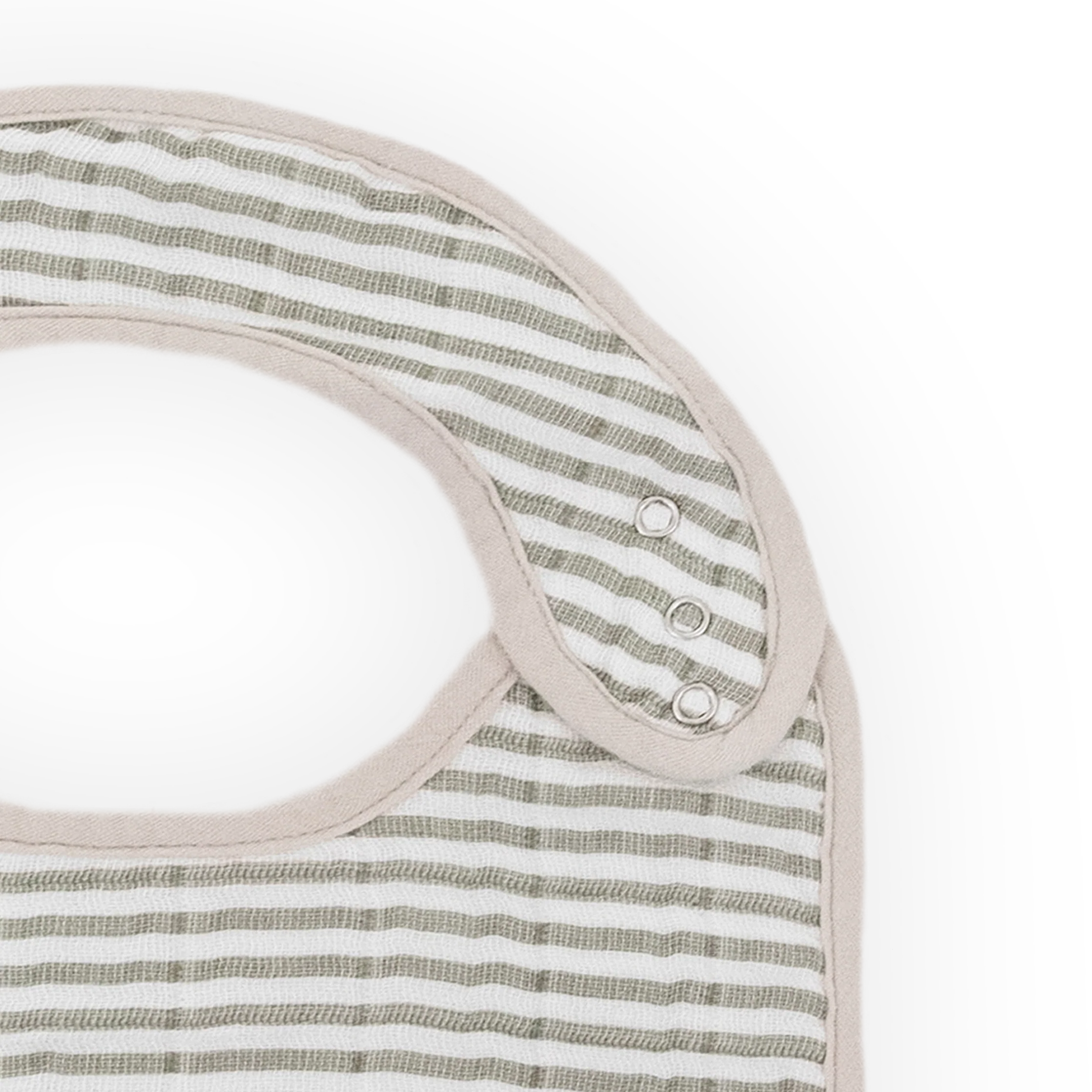 Cotton Muslin Classic Bib 3 Pack - Dino Friends 2 - Image 5