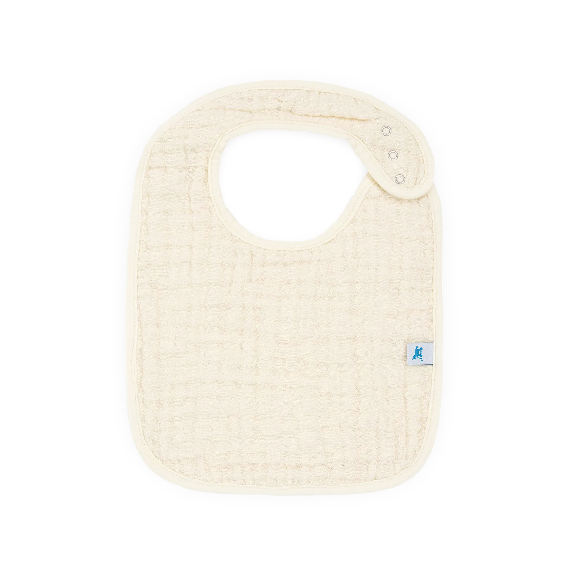 Cotton Muslin Classic Bib 3 Pack - Fern 2 - Image 3