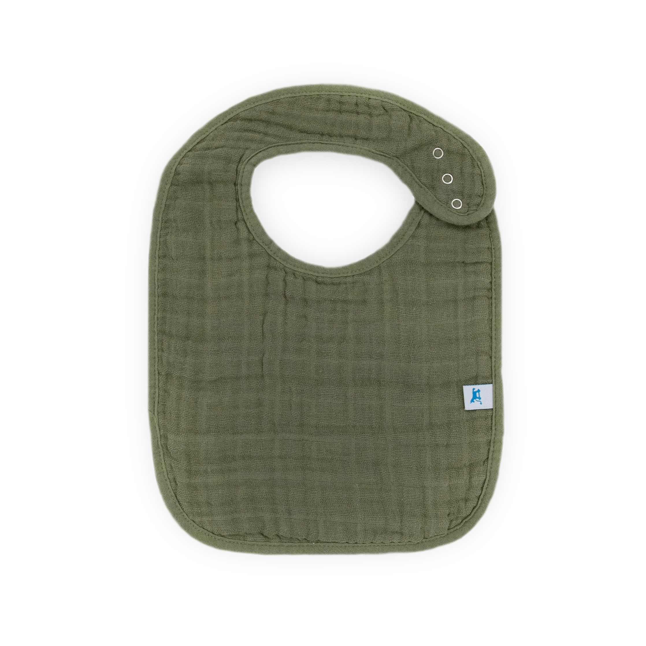 Cotton Muslin Classic Bib 3 Pack - Forest Friends 2 - Image 5