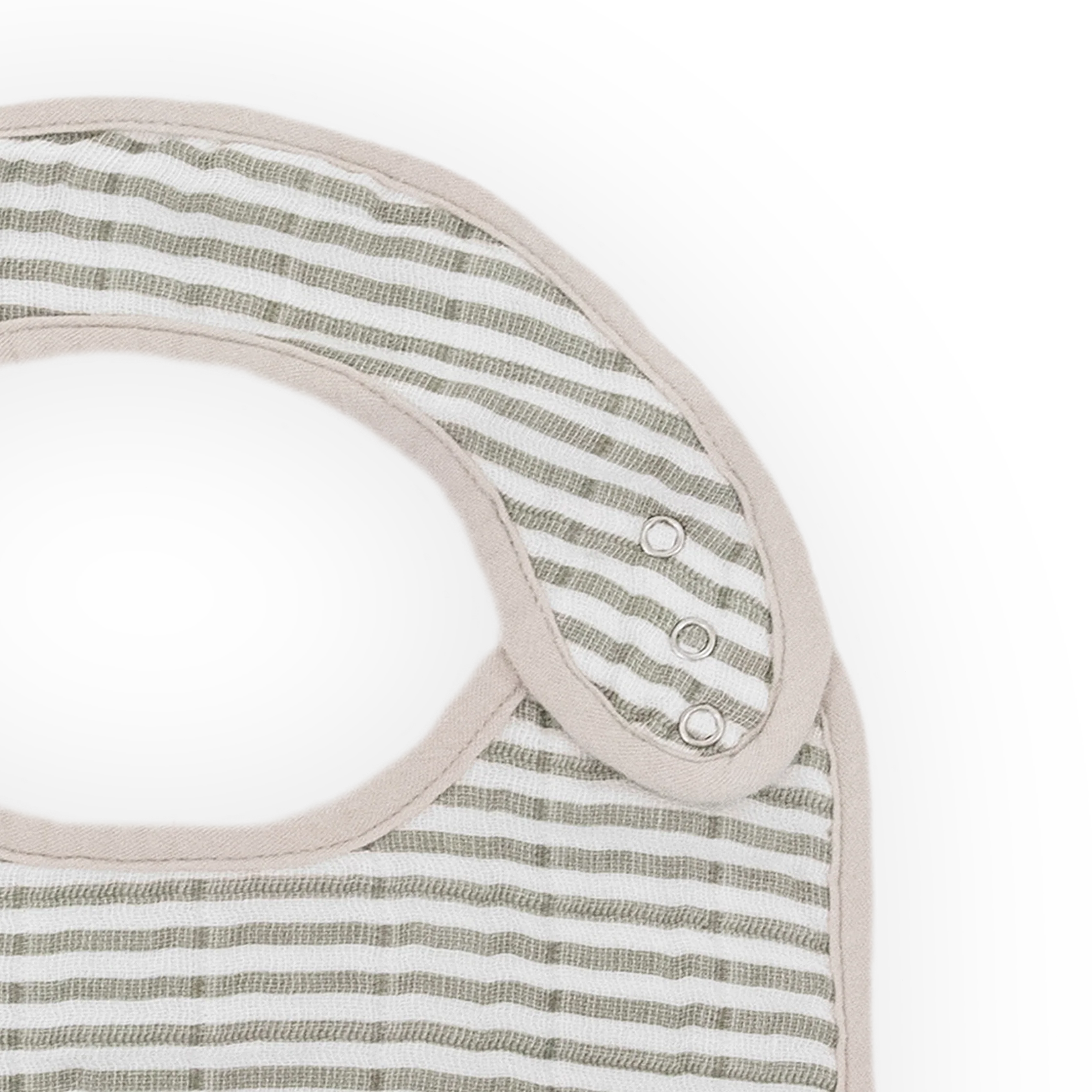 Cotton Muslin Classic Bib 3 Pack - Forest Friends 2 - Image 7