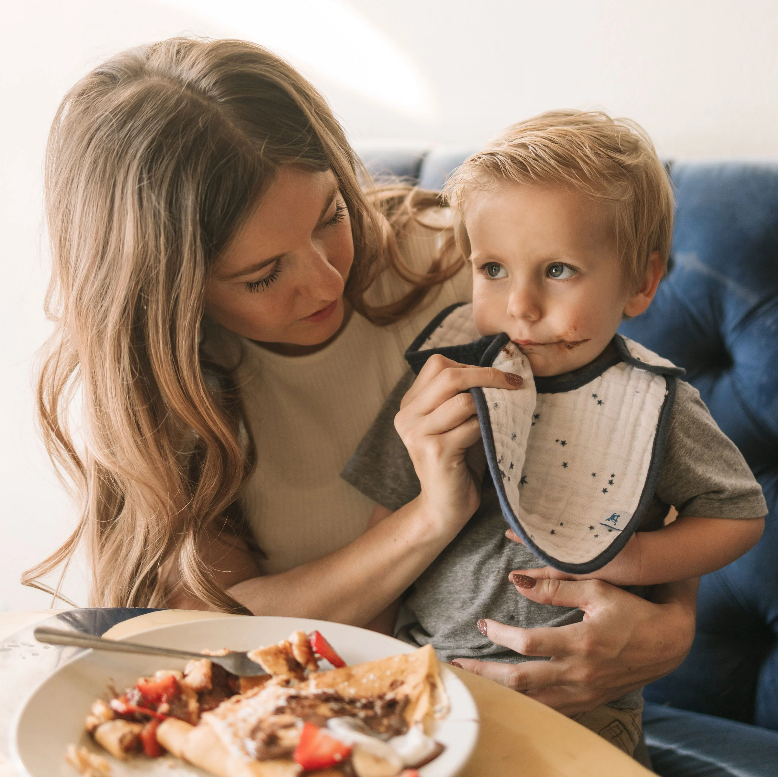 Cotton Muslin Classic Bib 3 Pack - Planetary 2 - Image 8