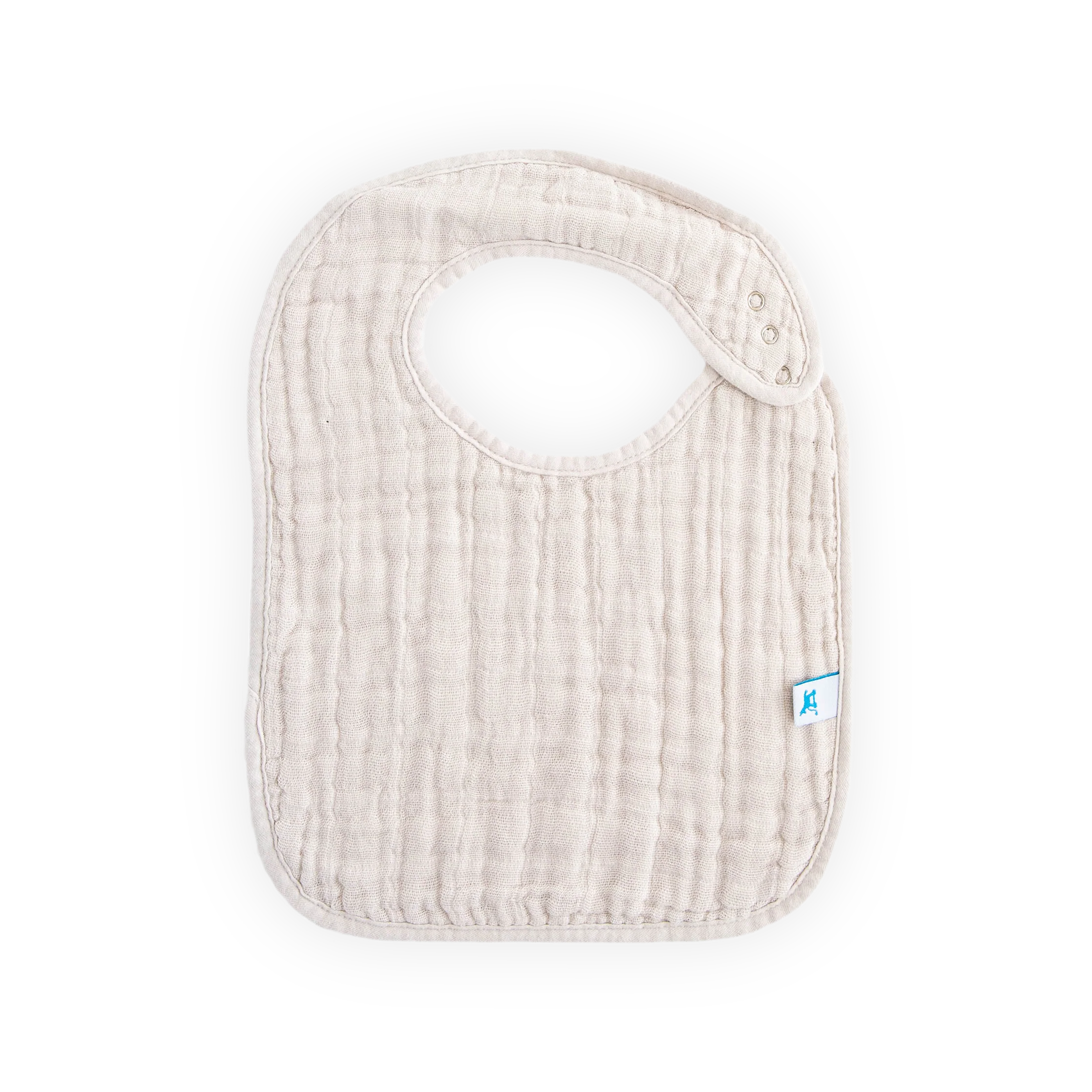 Cotton Muslin Classic Bib 3 Pack - Tropical Leaf - Image 6