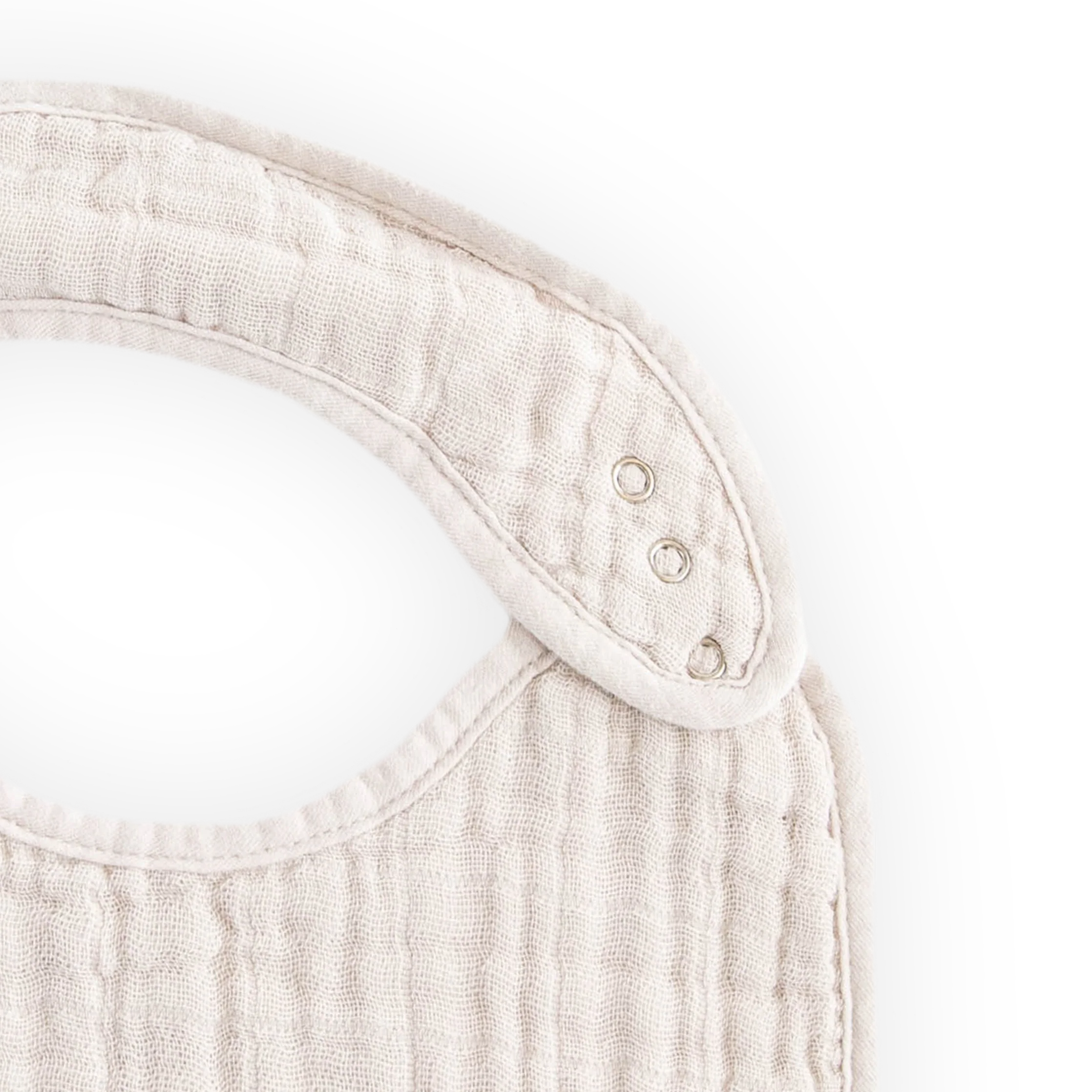 Cotton Muslin Classic Bib 3 Pack - Tropical Leaf - Image 7