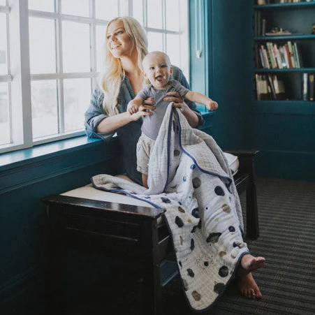 Original Cotton Muslin Quilt - Planetary - Image 6