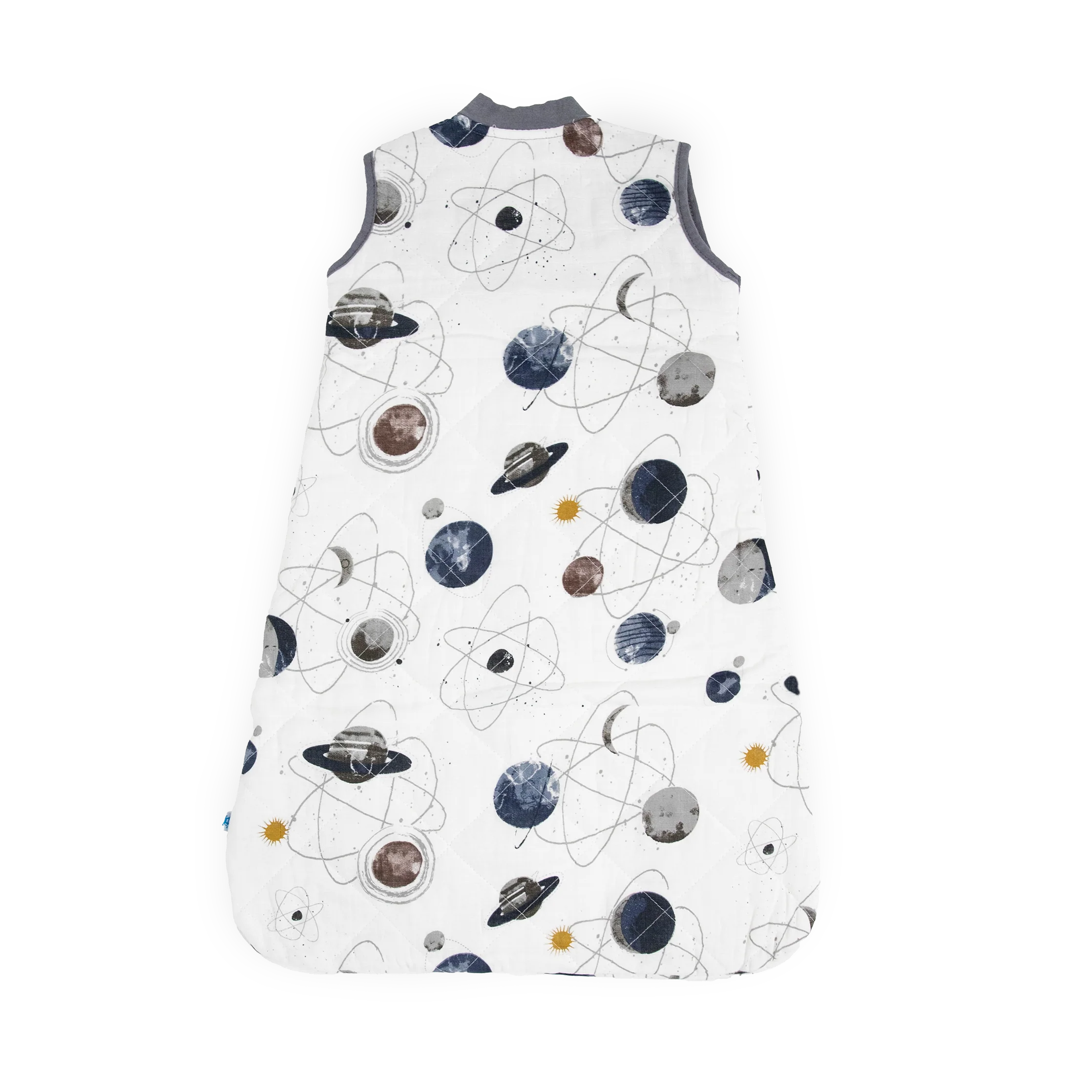 Cotton Muslin Quilted Sleep Bag - Planetary - Image 3