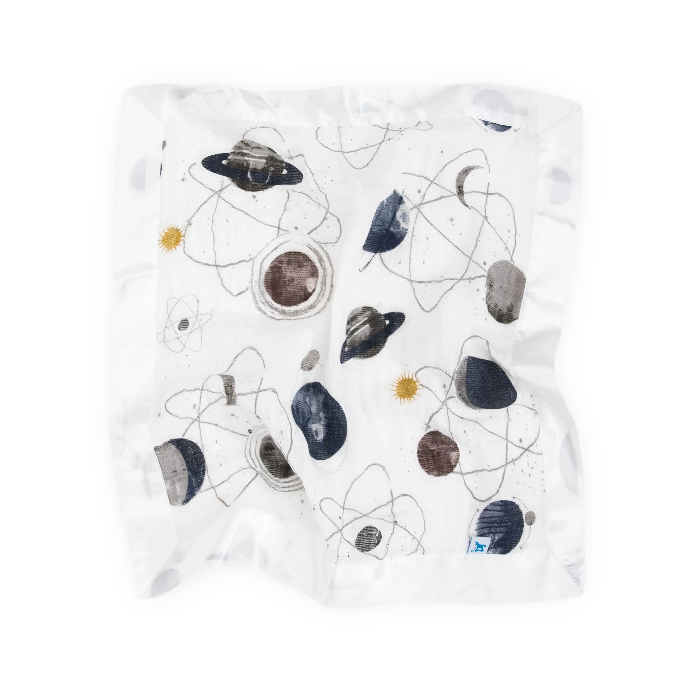 Cotton Muslin Security Blanket 3 Pack - Planetary - Image 3