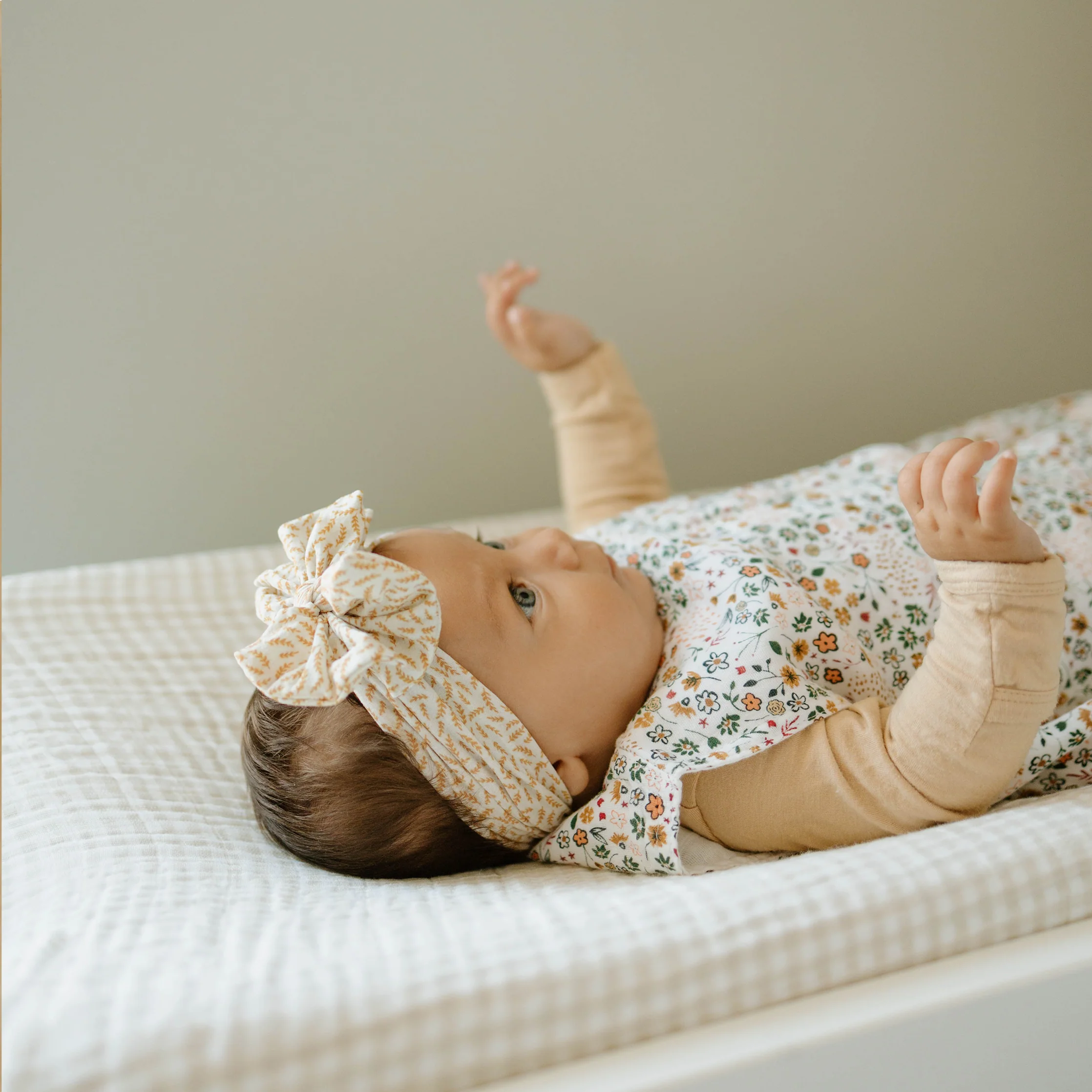 Cotton Muslin Sleep Bag - Pressed Petals - Image 5