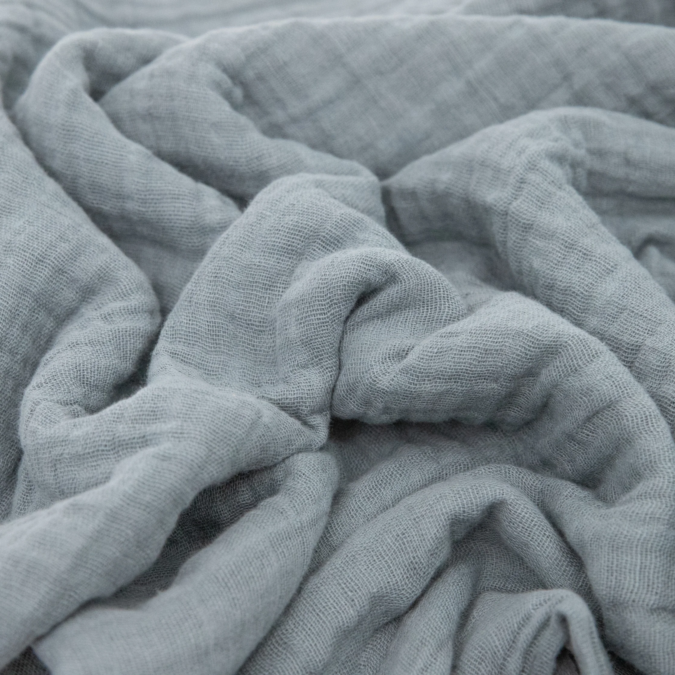 Cotton Muslin Swaddle Blanket 3 Pack - Georgia Peach 2 - Image 6