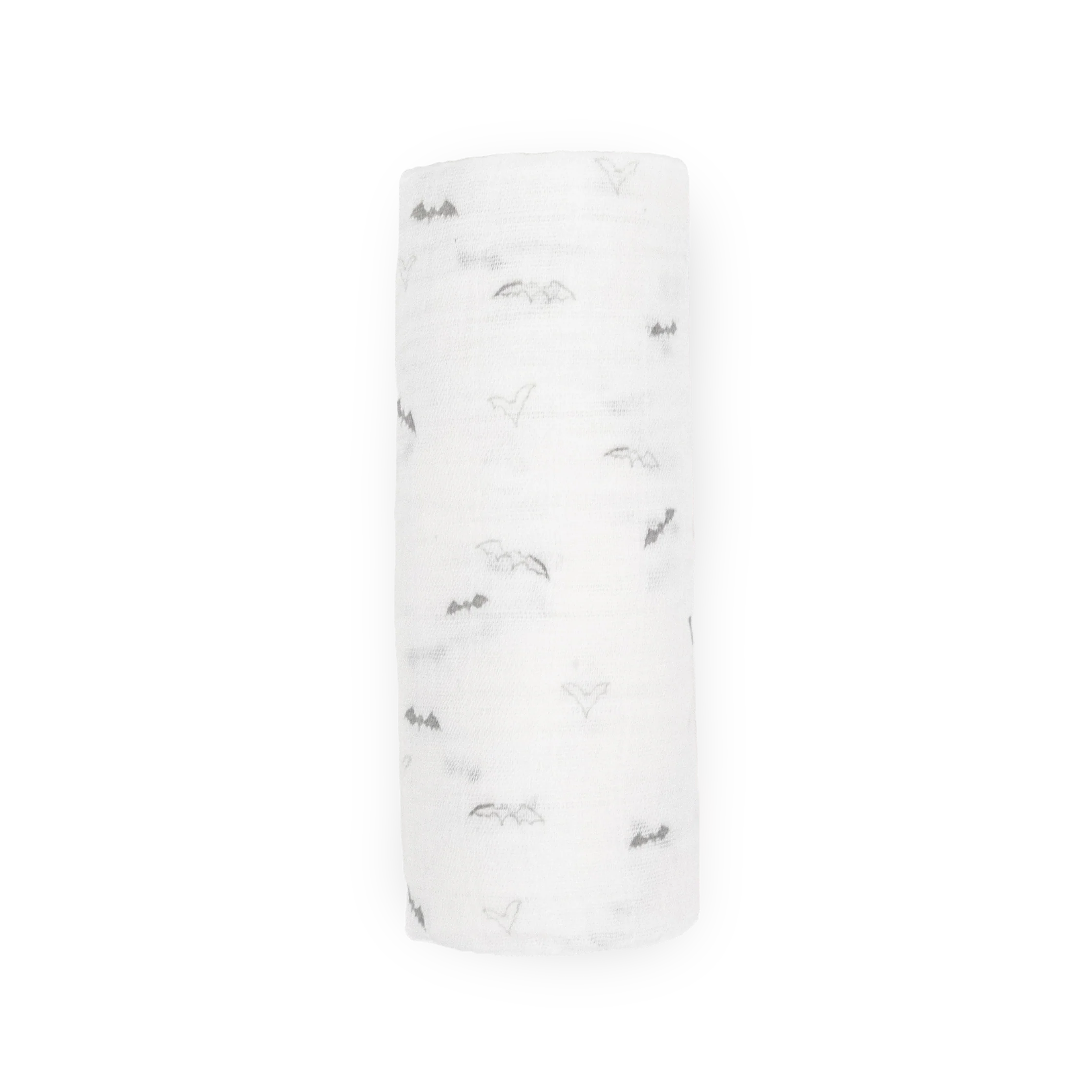 Cotton Muslin Swaddle Blanket - Bats - Image 4