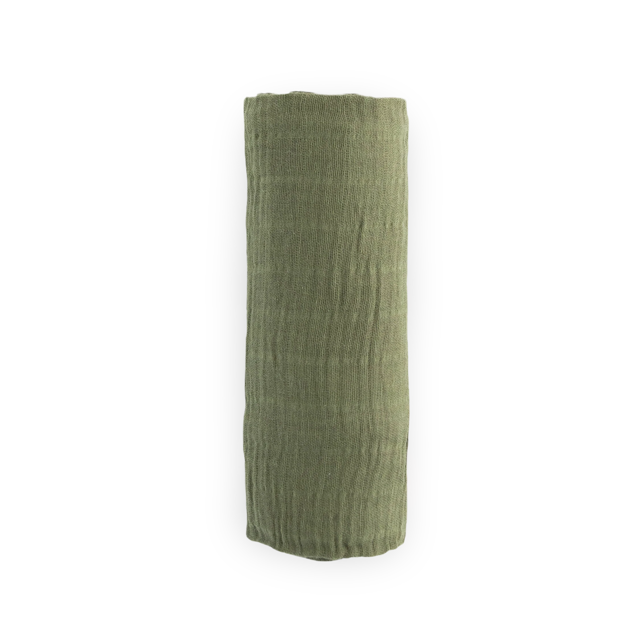 Cotton Muslin Swaddle Blanket - Fern - Image 4