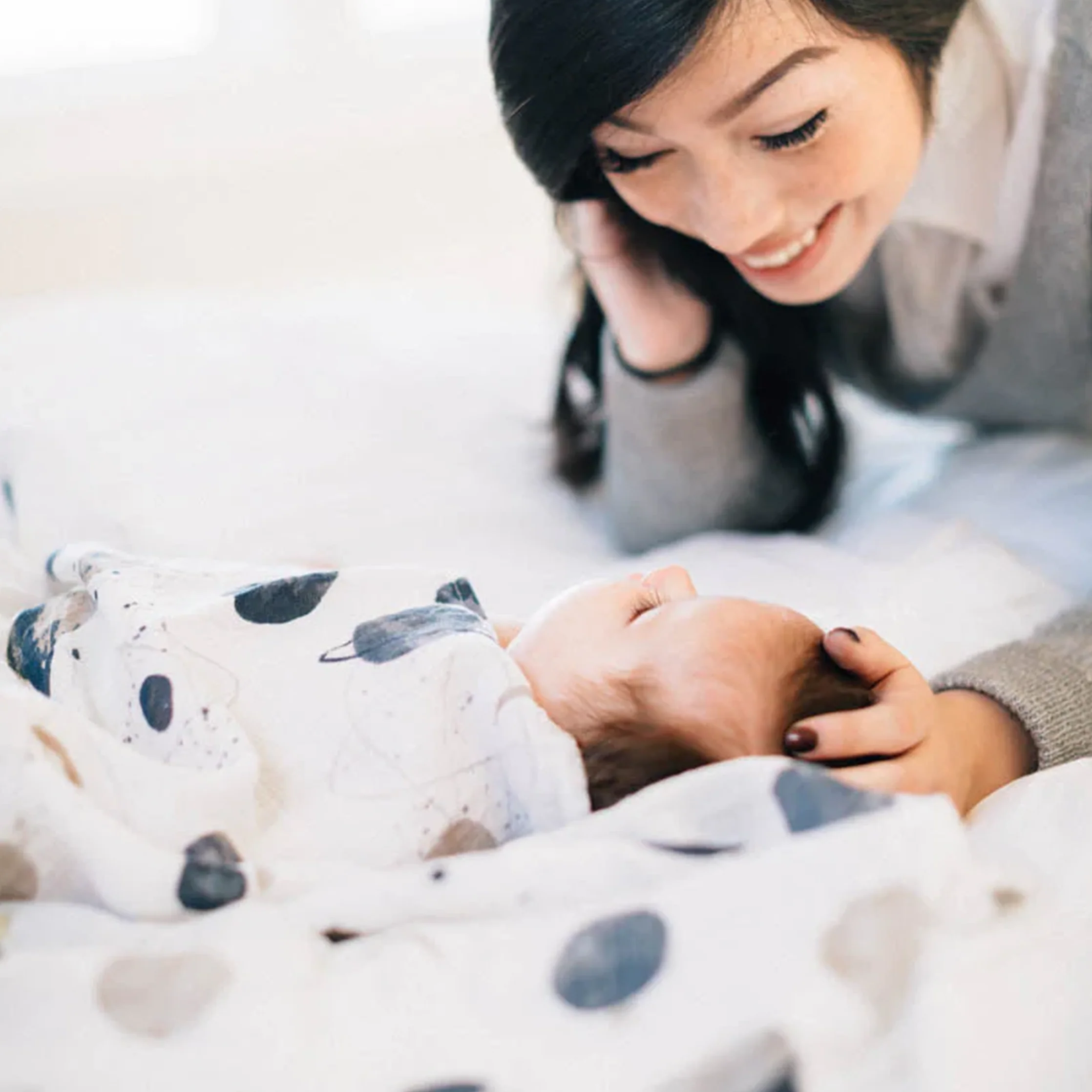 Cotton Muslin Swaddle Blanket - Planetary - Image 6