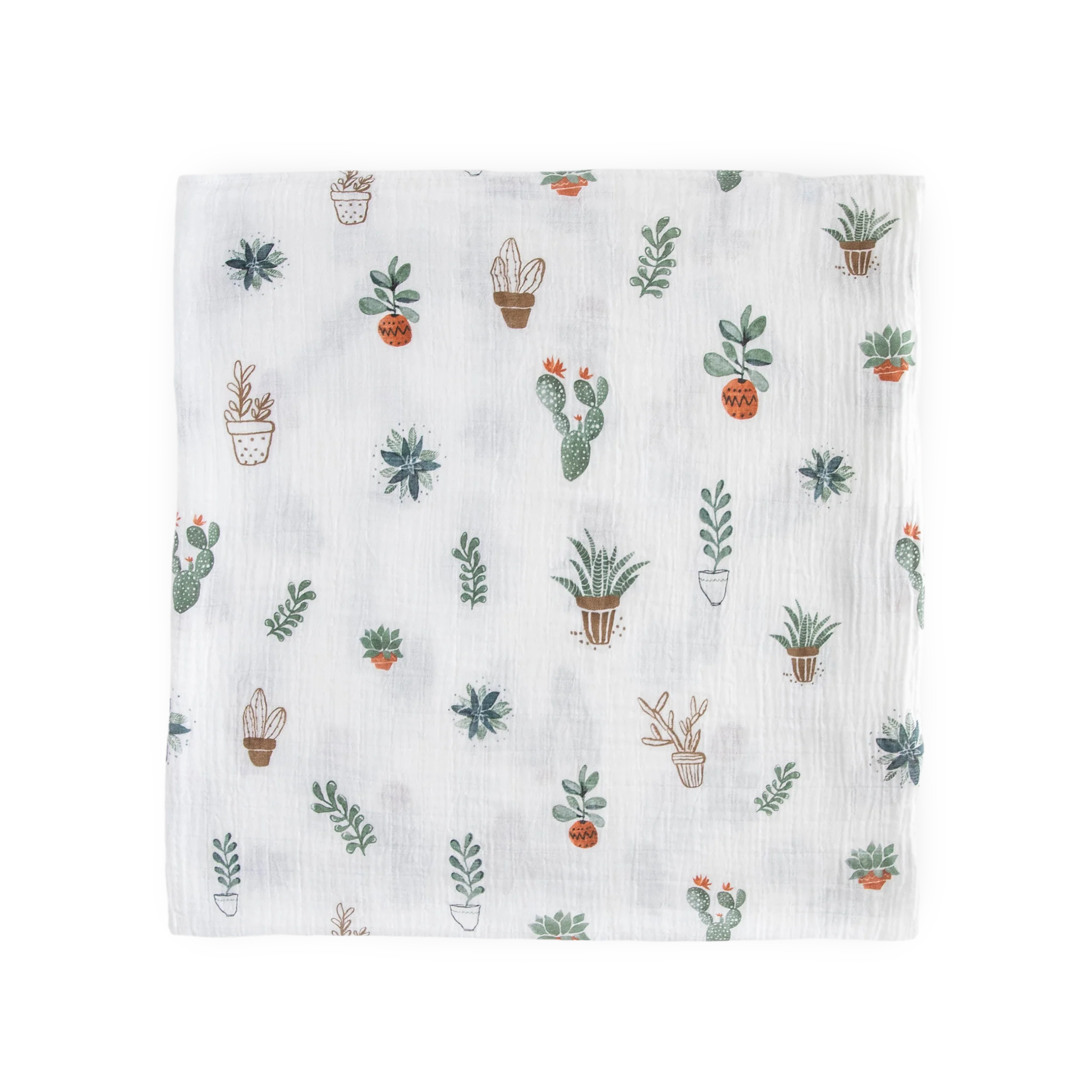 Cotton Muslin Swaddle Blanket - Prickle Pots - Image 3