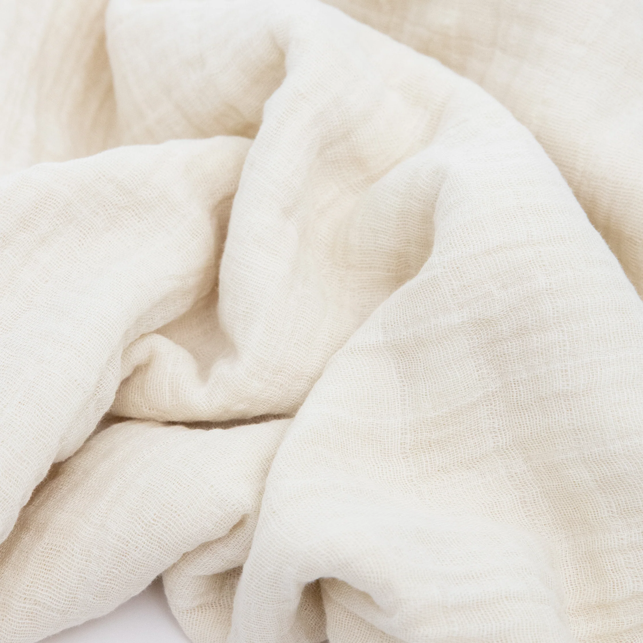 Cotton Muslin Swaddle Blanket 3 Pack - Fern 2 - Image 4