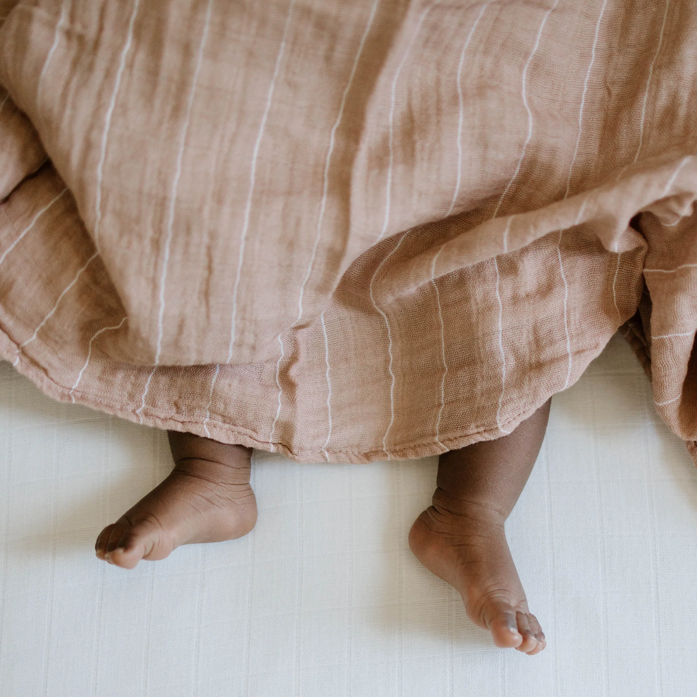 Cotton Muslin Swaddle Blanket 3 Pack - Mermaids - Image 11