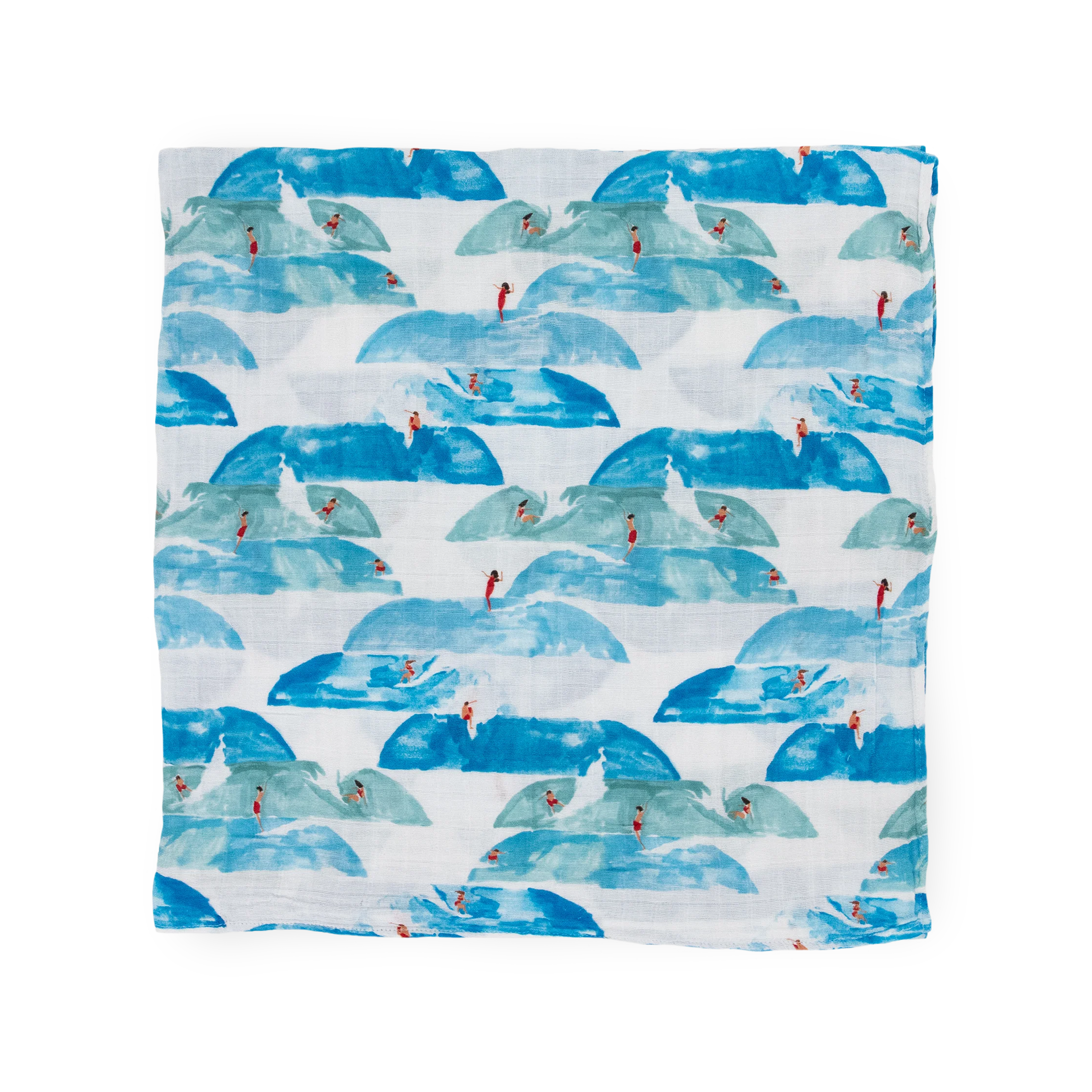 Cotton Muslin Swaddle Blanket 3 Pack - Summer Vibe - Image 3