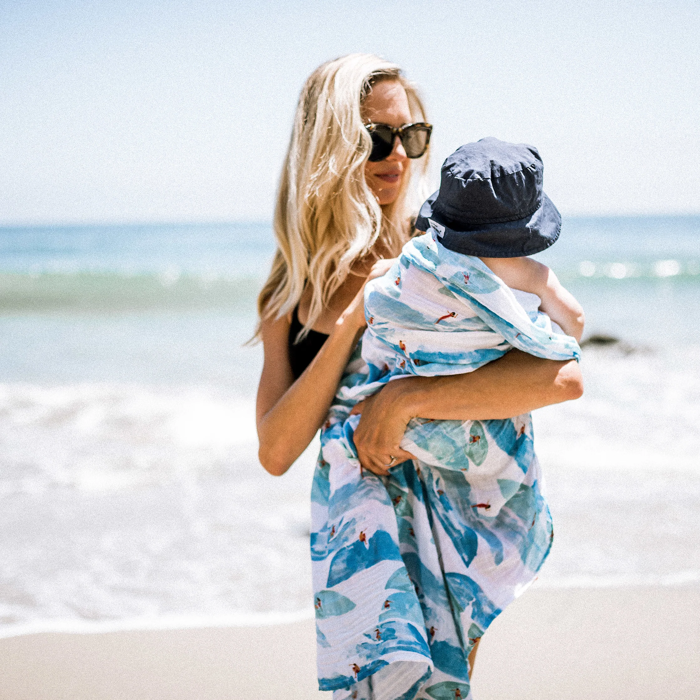 Cotton Muslin Swaddle Blanket 3 Pack - Summer Vibe - Image 9