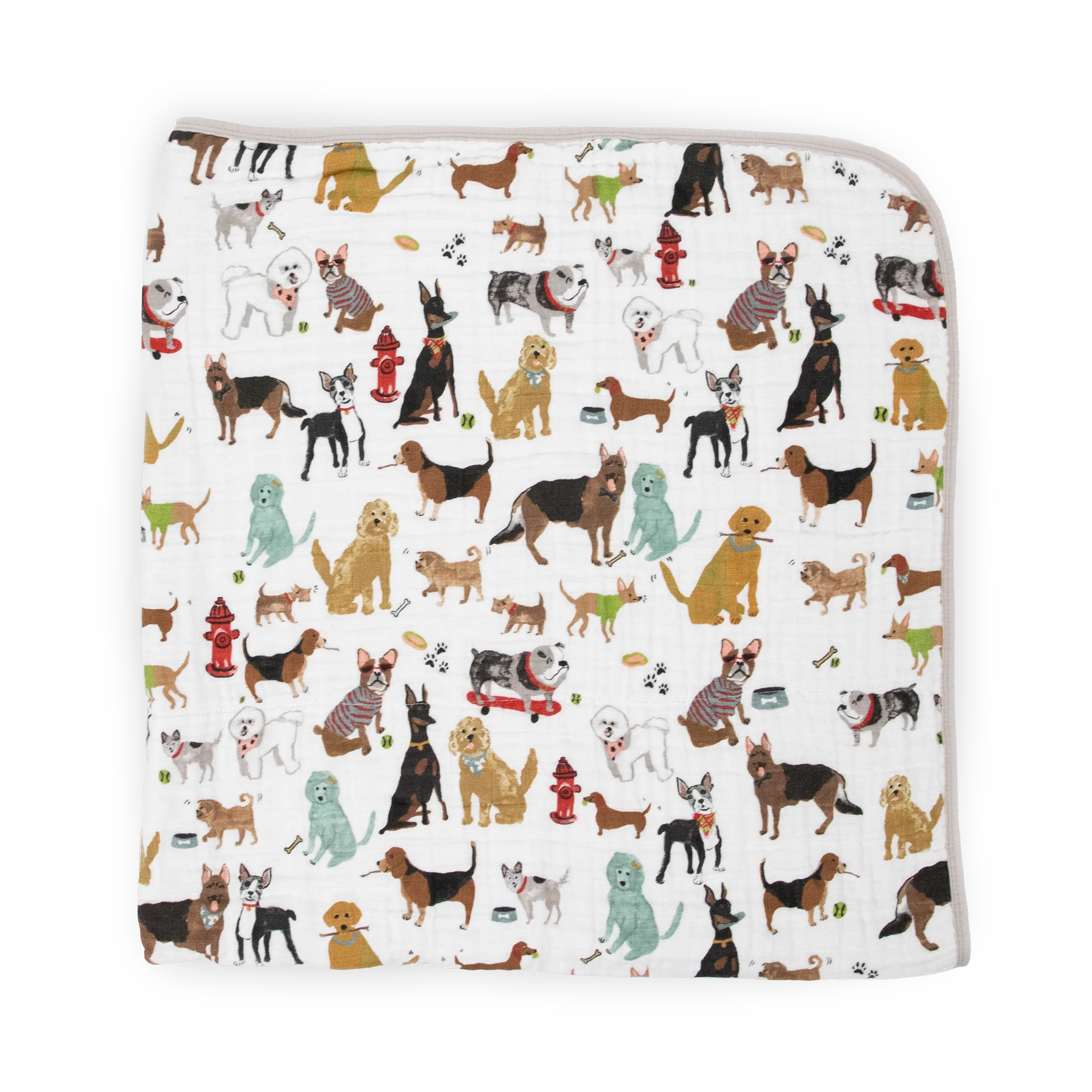 Original Cotton Muslin Quilt - Woof - Image 3