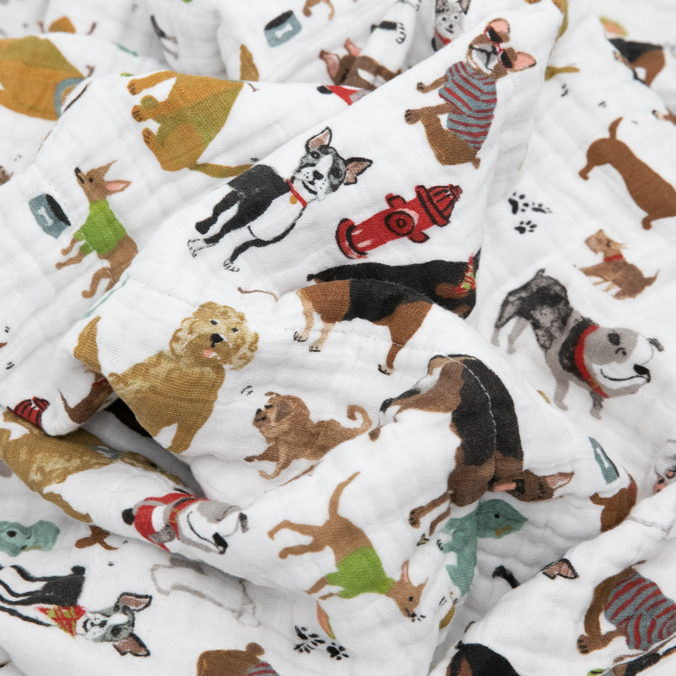 Original Cotton Muslin Quilt - Woof - Image 4