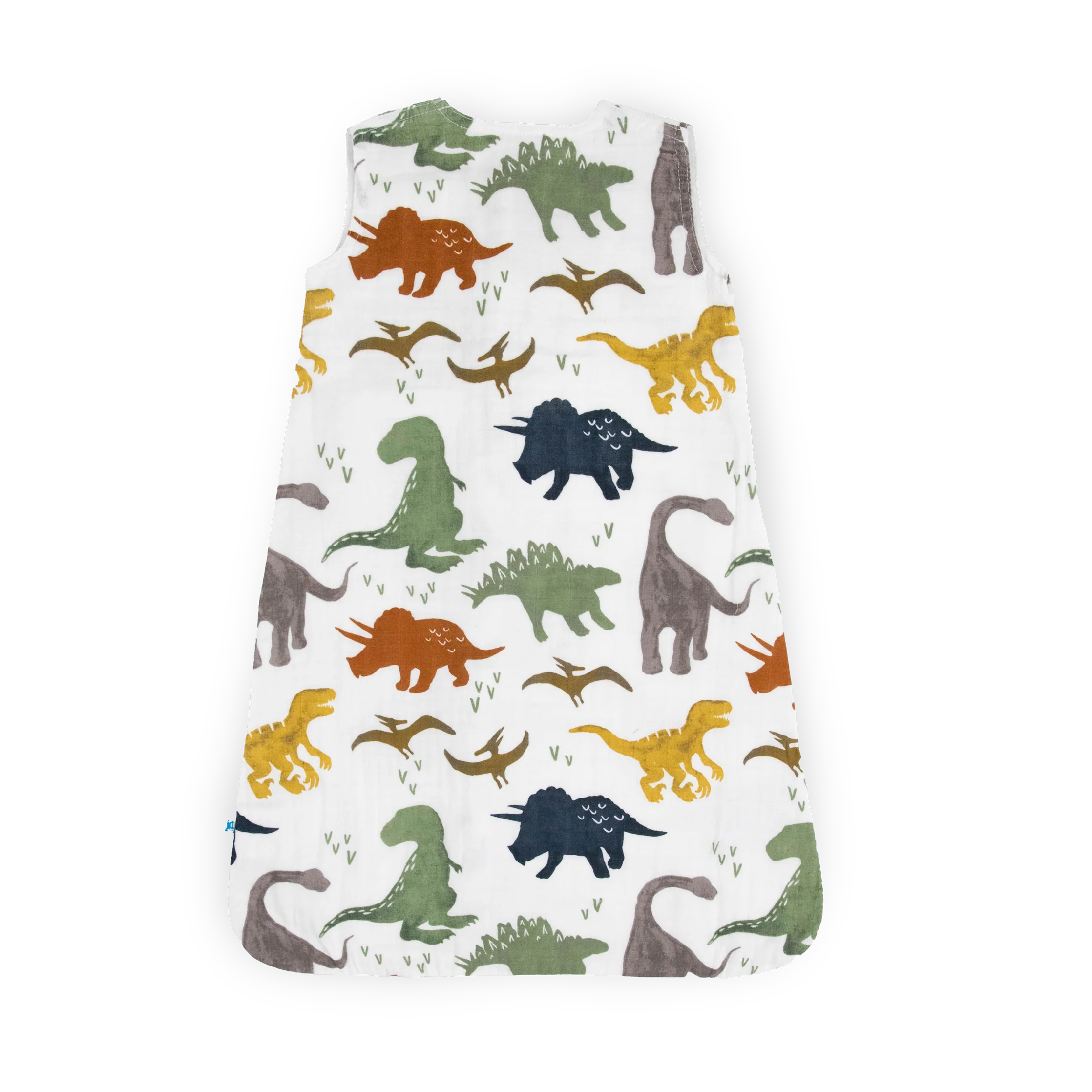 Cotton Muslin Sleep Bag - Dino Friends - Image 3