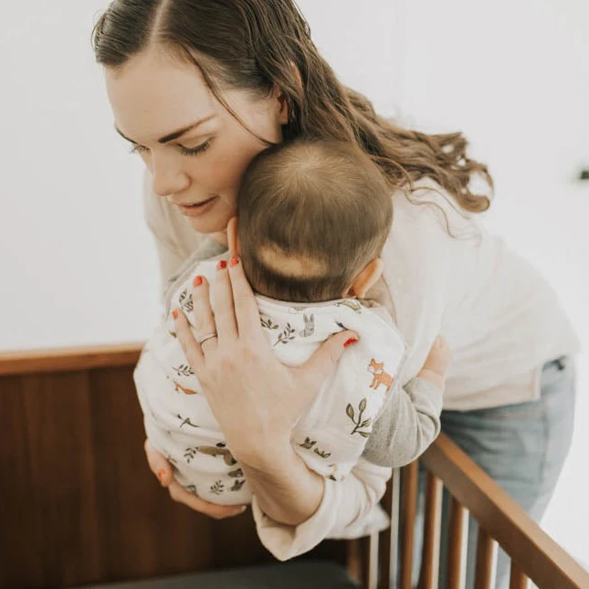 Cotton Muslin Sleep Bag - Forest Friends - Image 5