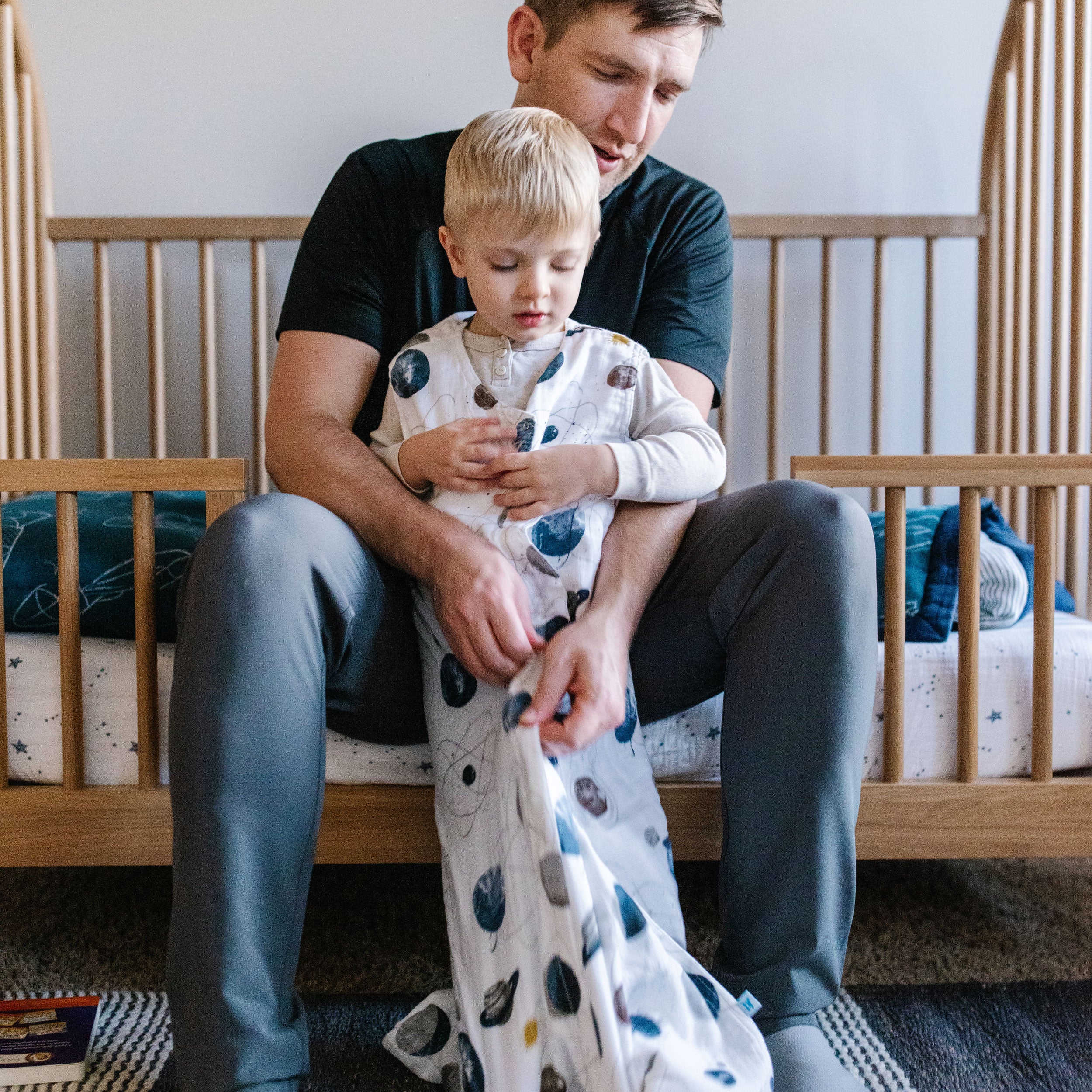 Cotton Muslin Sleep Bag - Planetary - Image 7