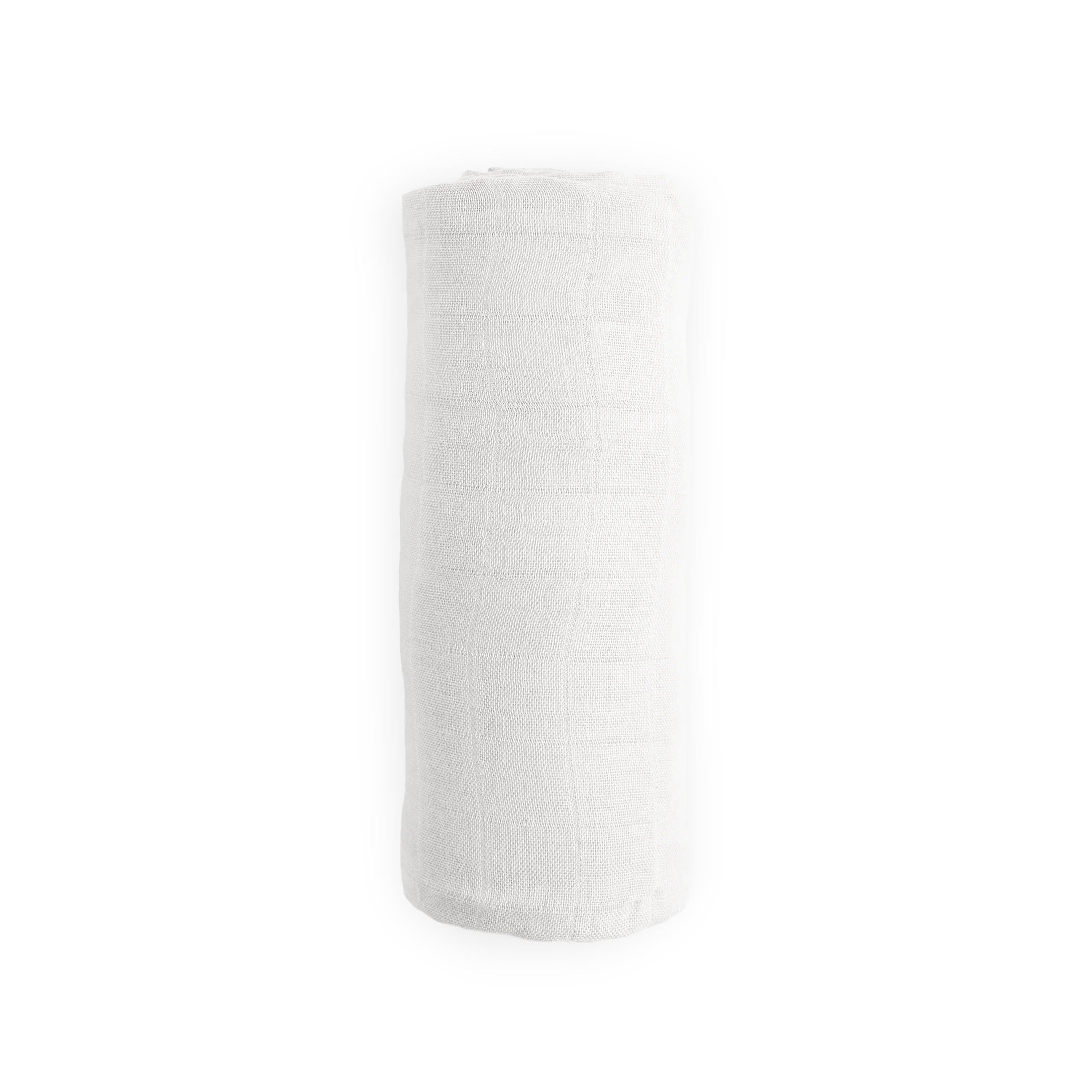 Deluxe Muslin Swaddle Blanket - Plain White - Image 4