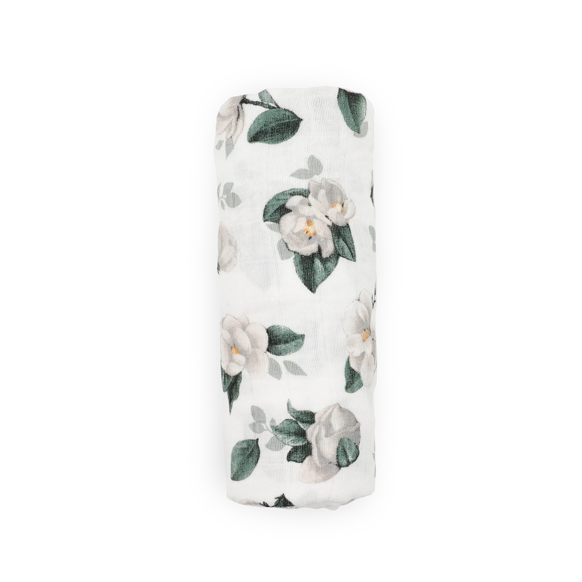 Organic Cotton Muslin Swaddle Blanket - Magnolia - Image 4
