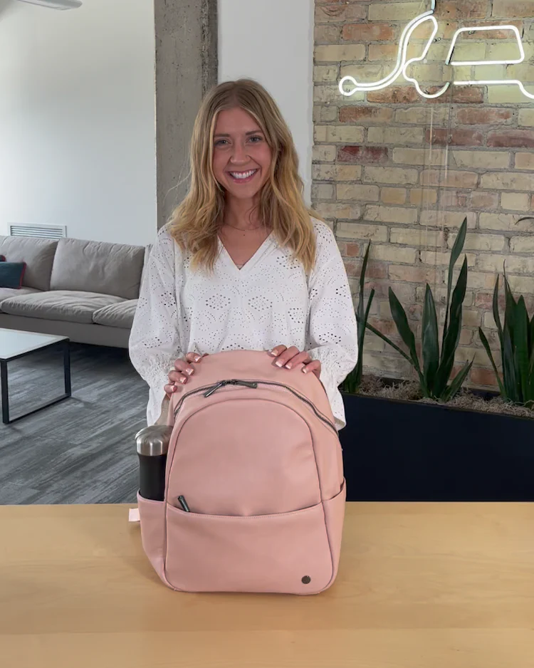 Skyline Backpack Black - Gold Hardware - Image 10