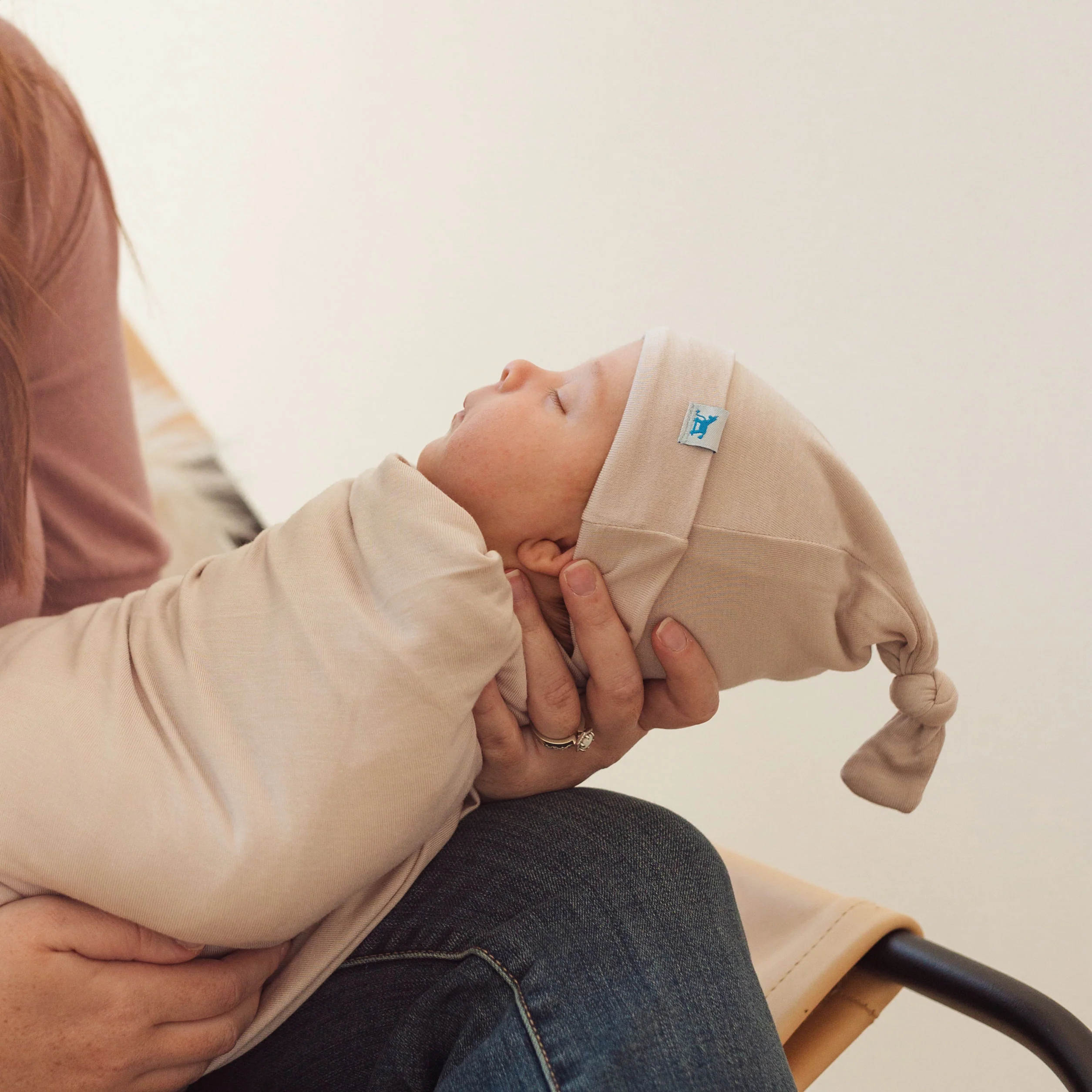 Stretch Knit Hat - Soft Blush - Image 4