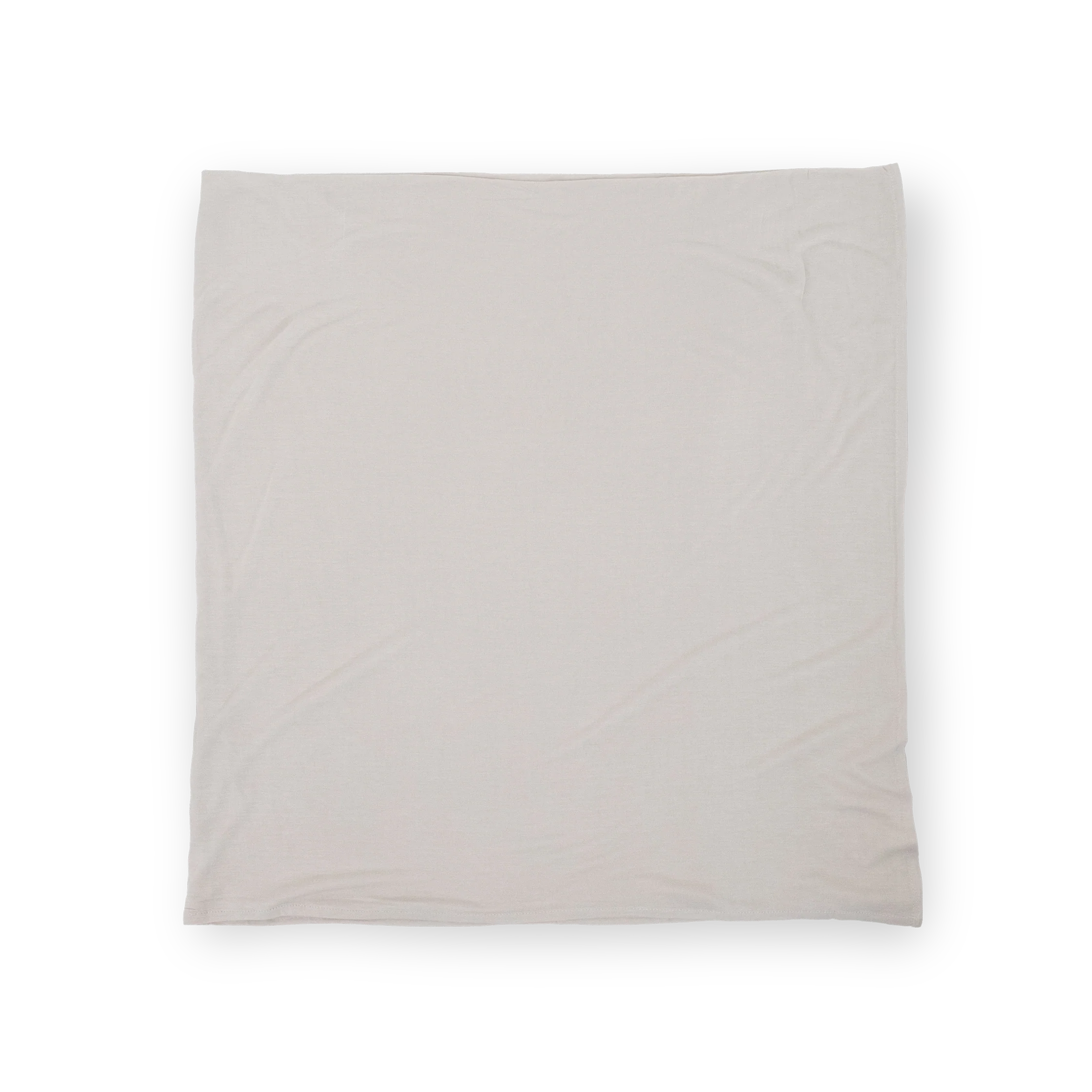 Stretch Knit Swaddle Blanket - Pebble - Image 3